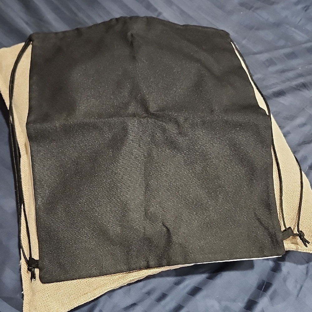 "Laela" Name Personalized Drawstring Backpack - Picture 2 of 2